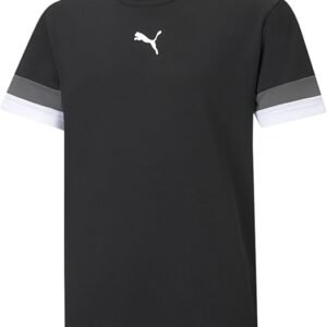 Men's Round Neck Half Sleeves Black T-shirt (100% Cotton)