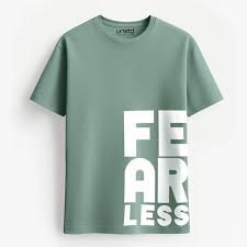 Fare Less Printed Men's Over Sized T-shirt (100% Pure Cotton)